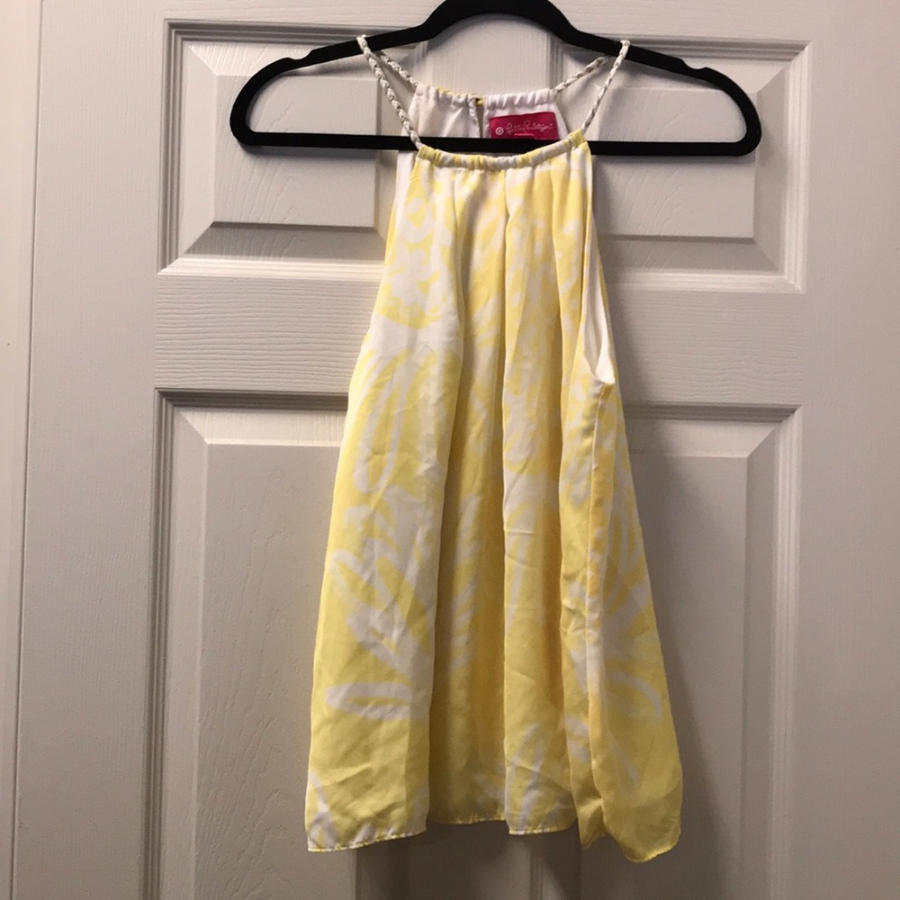 Lilly for Target yellow and white tank